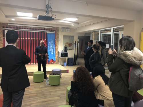 Gaziantep'in Çocuk Kütüphanelerinde Karagöz ve Hacivat Oyunları Sergilendi. ( 17 Nisan 2019 )